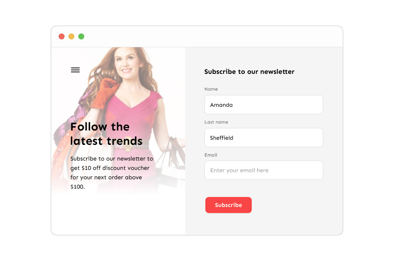 Voucherify Promotion Example Influencer Campaign Discount Coupons